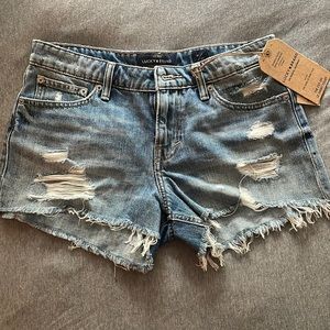Brand New Vintage Lucky Brand Denim “The Cut Off” Shorts